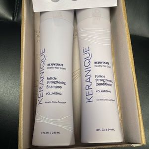 New Volumizing Follicle Strengthening Shampoo and Conditioner Set 8oz each**